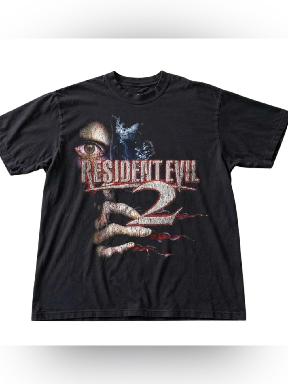 Gildan Black Resident Evil 2 Graphic Tee